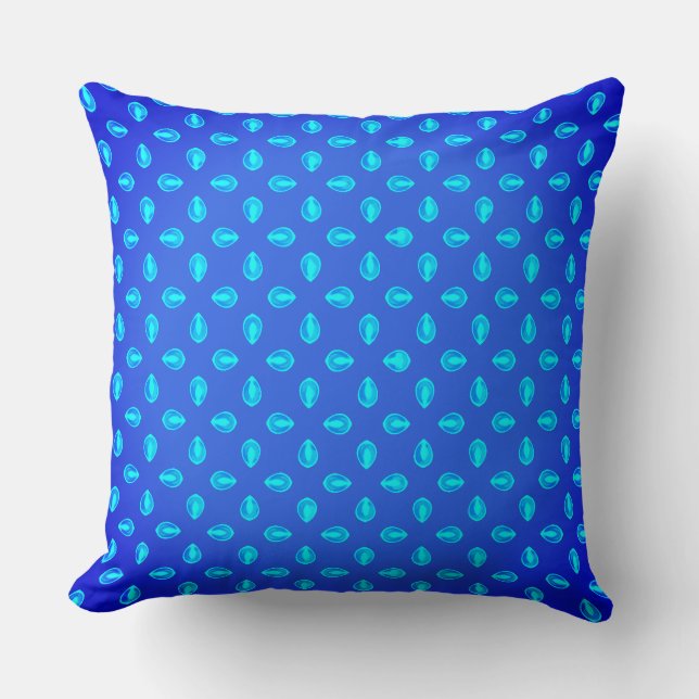 The Blue Seeds Cushion (Front)