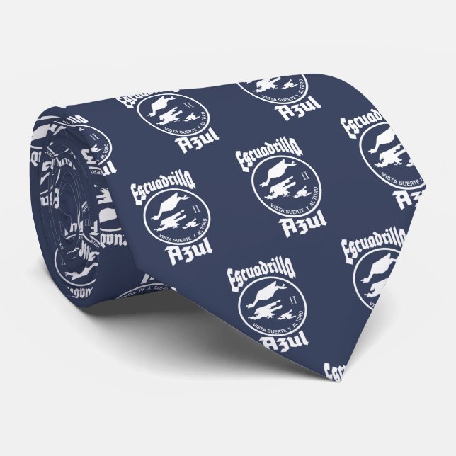 The Blue Squadron Tie (Rolled)