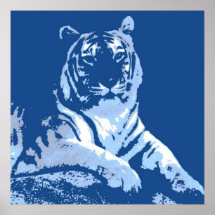 The Blue Tiger Poster