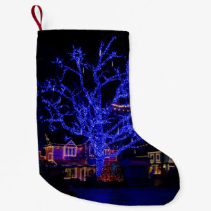 The Blue Tree Christmas Stocking