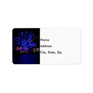 The Blue Tree Label