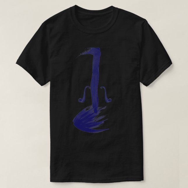 The Blue Violin T-Shirt (Design Front)