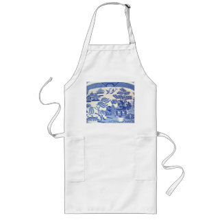 The Blue Willow Tradition - can be yours Long Apron