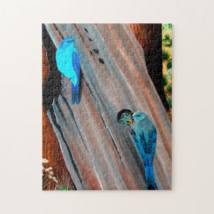 The Bluebird Nest Jigsaw Puzzle