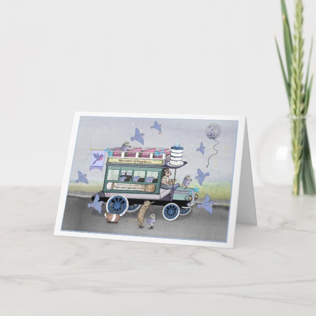 The Bluebird of Happiness Omnibus Card (Front)