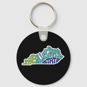 The Bluegrass State - Kentucky Key Ring
