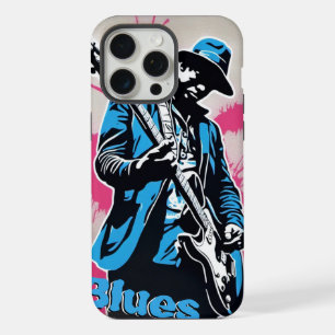 The Blues Graffiti iPhone 15 Pro Max Case