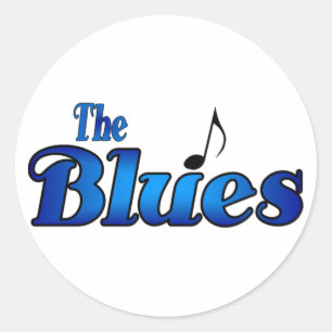 The Blues Sticker