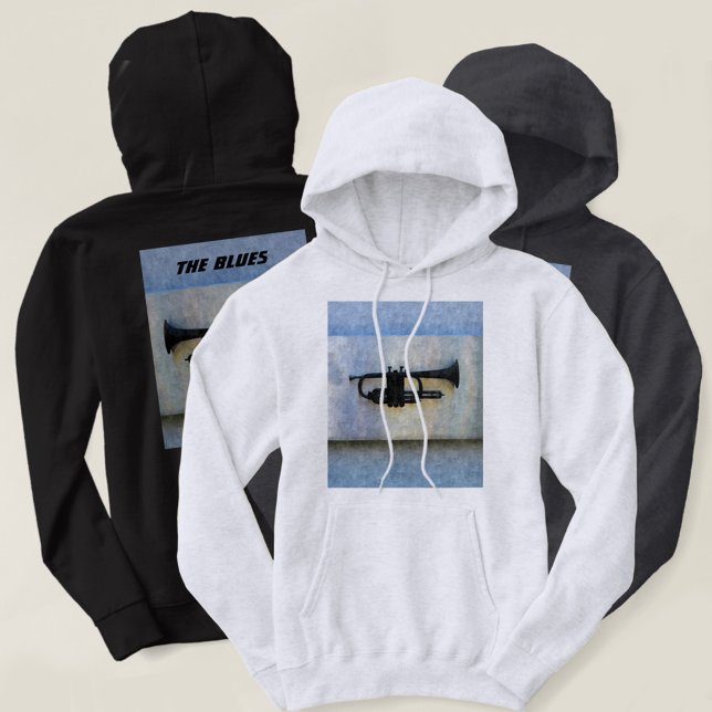 The Blues Trumpet Hoodie (Creator Uploaded)