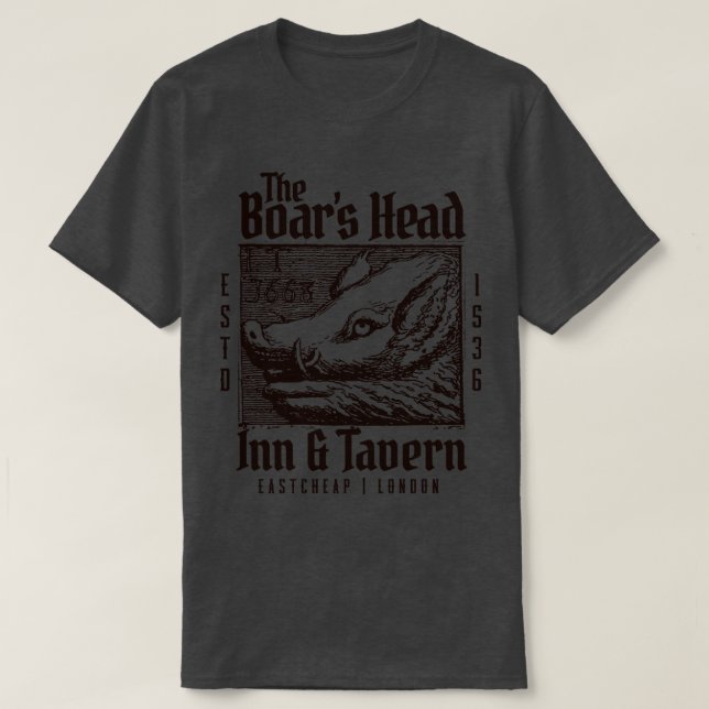 The Boars Head Inn and Tavern T-Shirt (Design Front)
