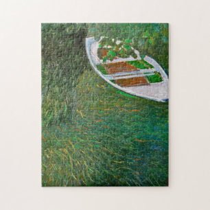 The Boat Monet Fine Art Jigsaw Puzzle