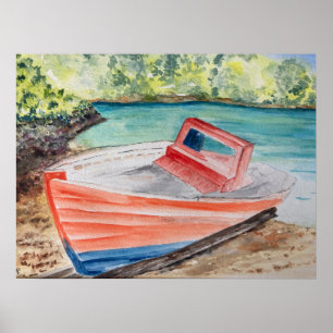 The Boat Poster