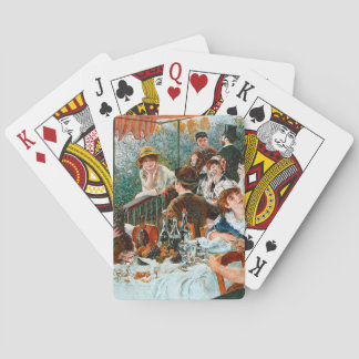 The Boaters' Lunch by Pierre-Auguste Renoir Playing Cards
