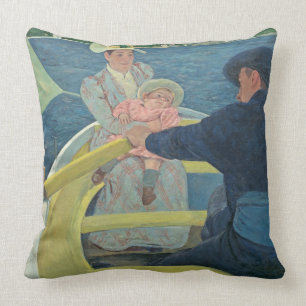 The Boating Party, 1893-94 (oil on canvas) Cushion