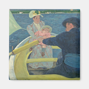 The Boating Party, 1893-94 (oil on canvas) Magnet