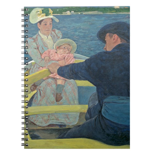 The Boating Party, 1893-94 (oil on canvas) Notebook (Front)