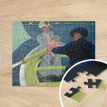 The Boating Party | Mary Cassatt Jigsaw Puzzle<br><div class="desc">The Boating Party (1893-1894) by American impressionist artist Mary Cassatt. Original fine art piece is an oil painting on canvas. 

Use the design tools to add custom text or personalise the image.</div>