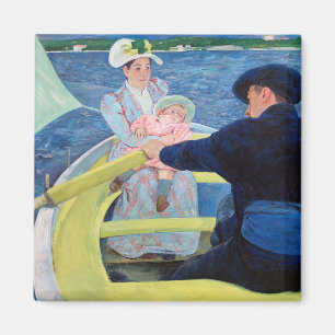 The Boating Party, Mary Cassatt Magnet