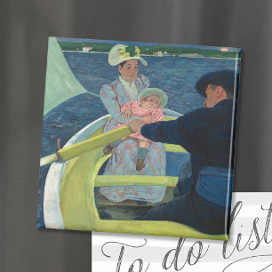 The Boating Party Mary Cassatt Magnet