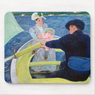The Boating Party, Mary Cassatt Mouse Pad