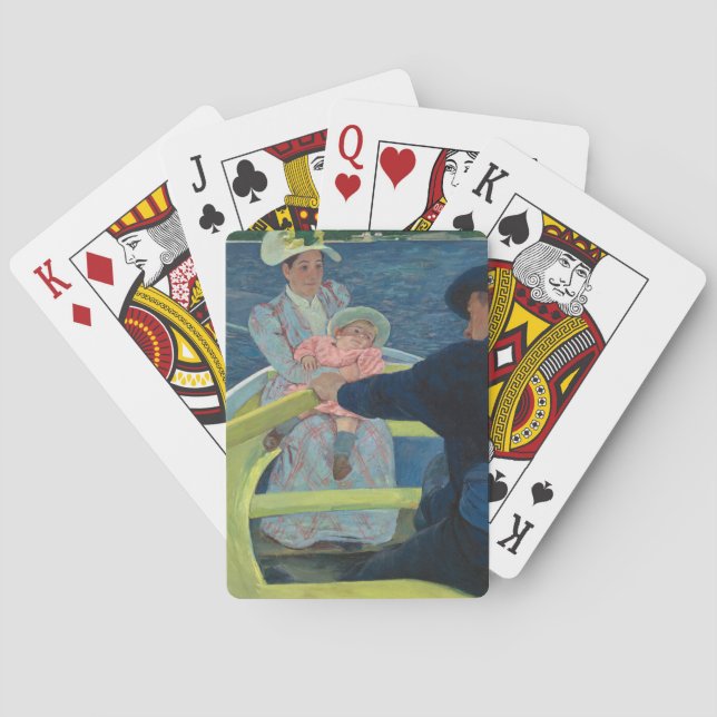 The Boating Party | Mary Cassatt Playing Cards (Back)