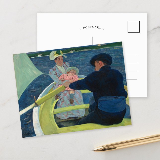 The Boating Party | Mary Cassatt Postcard (Creator Uploaded)