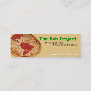 The Bob Project Mini Business Card