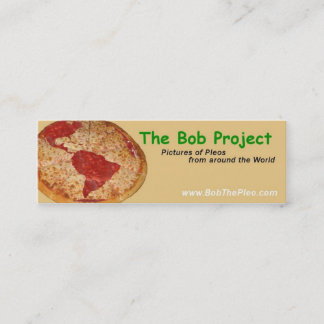 The Bob Project Mini Business Card