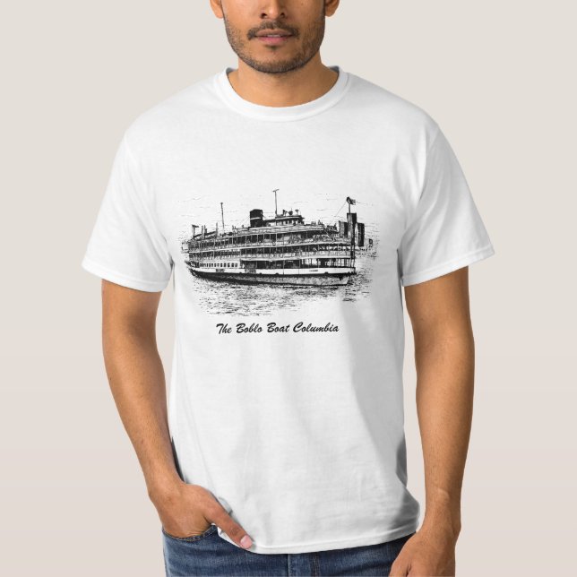 The Boblo Boat Columbia ~ Ste. Clair T-Shirt (Front)