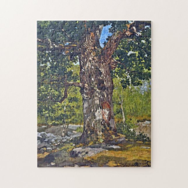The Bodmer Oak Monet Fine Art Jigsaw Puzzle (Vertical)
