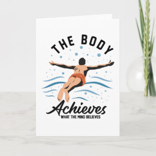 The Body Achieves What the Mind - Summer Time Card