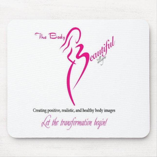 The Body Beautiful by Allegra Mousepad (Front)