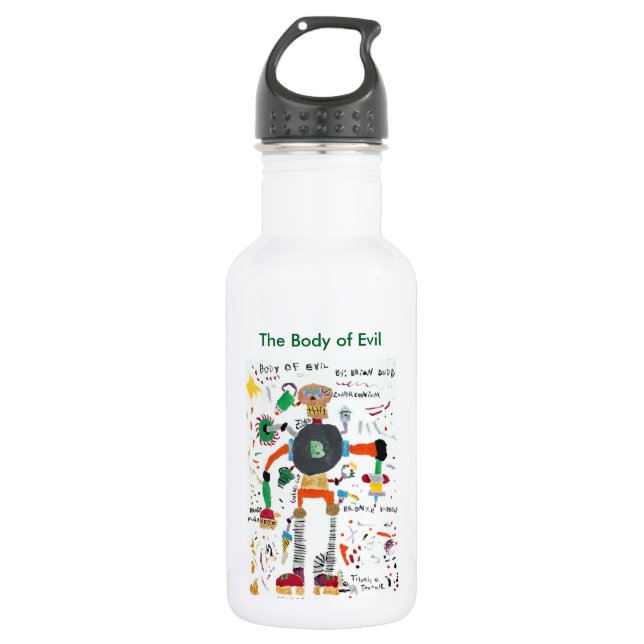 The Body of Evil 532 Ml Water Bottle (Front)