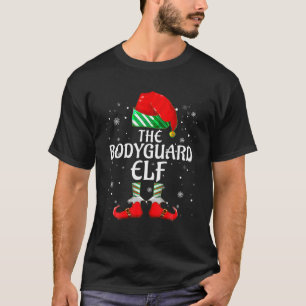 The Bodyguard Elf Family Matching Group Christmas  T-Shirt