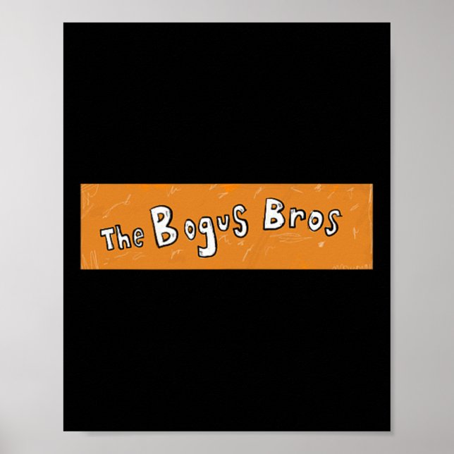 The Bogus Bros Halloween Heist Box Logo  Poster (Front)