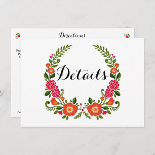 The Bohemian Summer Wedding Collection Invitation