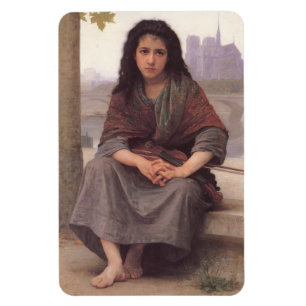 "The Bohemian" William Bouguereau Magnet