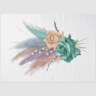 The Boho Bouquet Series Design 11 Tissue Paper