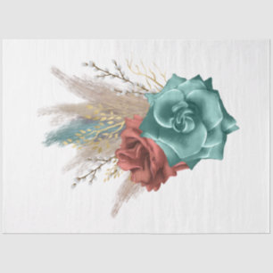 The Boho Bouquet Series Design 13 Tissue Paper
