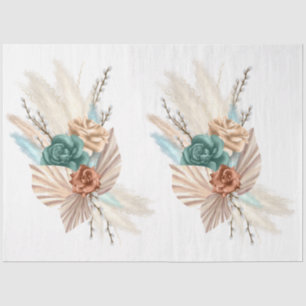 The Boho Bouquet Series Design 2 Tissue Paper