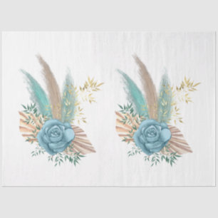 The Boho Bouquet Series Design 6 Tissue Paper