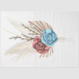 The Boho Bouquet Series Design 9 Tissue Paper