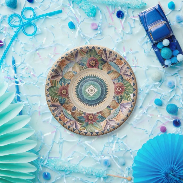  The Boho Tableware Debate: Melamine Paper Plates (Party)