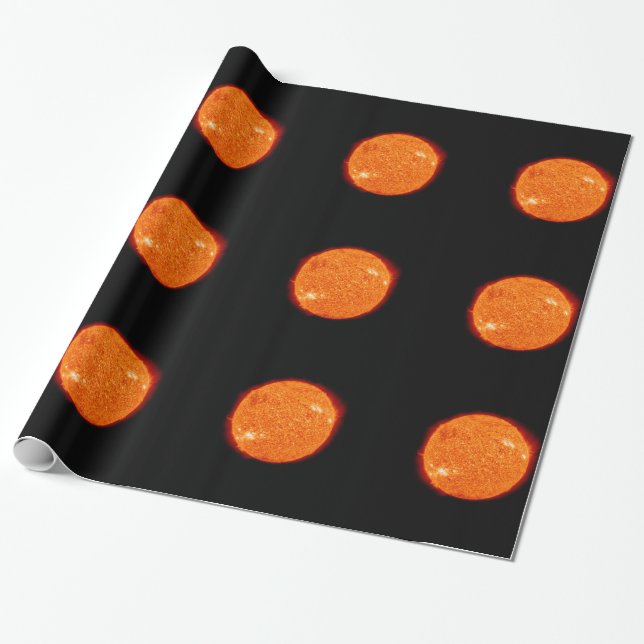 The Boiling Sun Wrapping Paper (Unrolled)