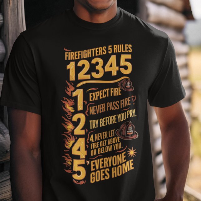 The Bold Firefighters Code T-Shirt (Creator Uploaded)