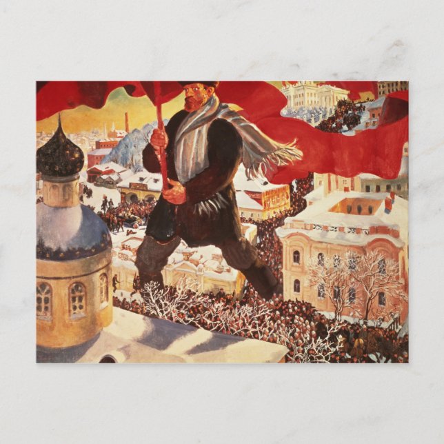 The Bolshevik, 1920 Postcard (Front)