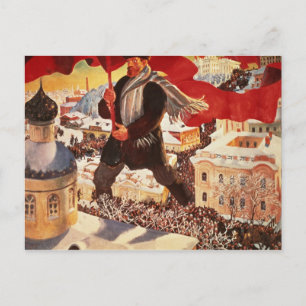 The Bolshevik, 1920 Postcard