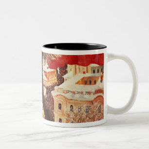 The Bolshevik, 1920 Two-Tone Coffee Mug