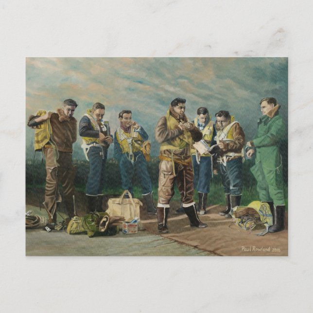 The Bomber Boys Postcard (Front)