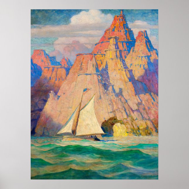 The Bonadventure by Newell Convers Wyeth Poster (Front)